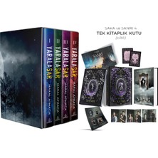 Ephesus Yayınları Yaralasar Serisi Seti 4 Kitap Ciltli Kutulu ve Saka ve Sanrı 4 Özel Seri Kutulu Ciltli
