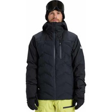Quiksilver The Edge Jk Erkek Siyah Snowboard Ceketi