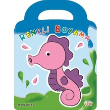 Renklime Renkli Boyama - Mavi Kitap