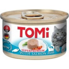 Snmswrld Tomi Kedi Somonlu Yaş Mama 85G