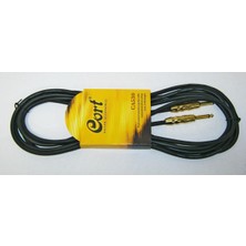 Cort CA530 Bk Noisless Enstrüman Kablosu | Gürültüsüz Gitar Kablosu - 4.5m / Siyah