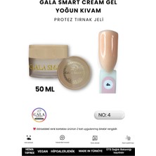 Gala Smart  Yoğun Kıvamlı Gala Protez Tırnak Jeli No:04 - 50 ml