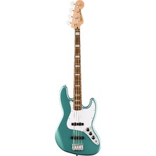 Squier 0378700585 Affinity Active Jazz Bass Gitar (Mystic Sea Foam Green) | Laurel Klavye Deniz Köpüğü Yeşili ve Güçlü Aktif Bas Tonları