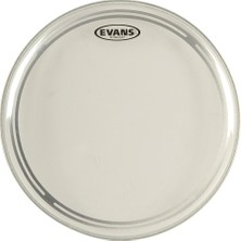 Evans TT08ECR Ec Resonant 8 Inç Tom Alt Derisi (Profesyonel) | Tek Katmanlı, Dahili Frekans Kontrol Halkası ile Harmonikleri Dengeleyen Üstün Resonans Derisi