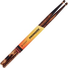 Promark R5BFG Rebound 5b Firegrain Baget - Isıl Işlem Görmüş (Profesyonel) | Ağır Vuruşlar Için Optimize Edilmiş Sertlik, Isıl Işlemle Artırılmış Ömür ve Dengeli Geri Sekme