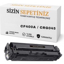 Sizinsepetiniz Canon I-Sensys Yazıcılar Için CRG-045 Siyah Muadil Toner