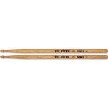 Vic Firth V5BT American Classic 5b Terra Baget | Doğal Cila - Organik Hissiyat - Ahşap Uç