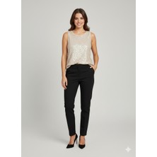 Ekol Pul Payetli Bluz 2858