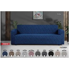 Altınkoza Maksi Stil Strech Koltuk Örtüsü (3+3+1+1) - Likralı - Lastikli - Oturma Grubu