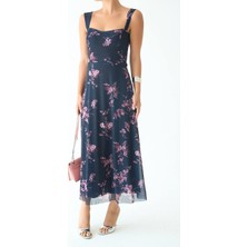 Butik Belvita Dantel Boyalı Elbise