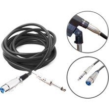 Manuel Raymond KJM5BK Mikrofon Kablosu (5 Metre) | Stüdyo ve Sahne Standart Boy