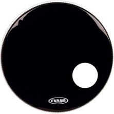 Evans BD24RB Resonant Bas Davul Derisi (24 Inç - Tek Kat - Siyah)