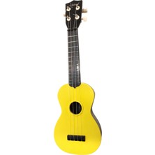 Hawiian XU21-1-YL Soprano Ukulele (Sarı) | Güneş Sarısı Neşeli Tasarım Hızlı Öğrenme Için Ideal Klavye Yapısı