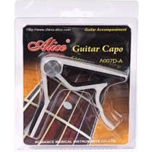 Alice A007D/SL-A1 Silver Gitar Kaposu | Şık Gümüş Kaplama Hafif ve Dayanıklı Gövde Akustik ve Elektro Gitar Için Tam Uyum