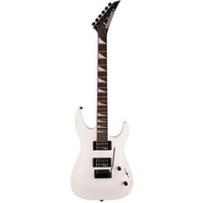 Jackson 2910121500 Js Dinky Arch Top JS22 Dka Elektro Gitar (Snow White) | Amaranth Klavye Beyaz Renk ve 24 Jumbo Perde