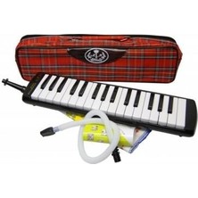 Helene Mia Helena Mia HM32SC Melodika - 32 Tuşlu (Eğitim - Okul Serisi) | Sert Taşıma Çantası, Uzatma Hortumu ve Ağızlık Dahil, Hassas Tuş Hassasiyeti | Ölçüler: 32 Tuşlu Standart Aralık