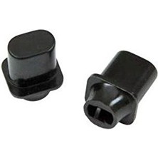 Fender 0994937000 Pure Vintage Telecaster Switch Ucu (Siyah - 2'li) | Klasik Siyah Anahtar Başlığı Yedek Parça Olarak Ikili Paket