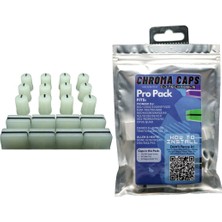 Dj Techtools 04 0036 Chroma Caps Pro Pack (Luma Glow) | Karanlıkta Işık Saçan Fosforlu Malzeme