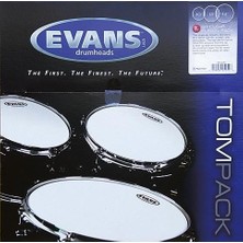 Evans ETPG1CLRF G1 Clear Tom Deri Seti (Fusion - 10-12-14)