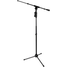 Gator Frameworks 07 0019 Deluxe Tripod Mic Stand With Telescoping Boom Mikrofon Standı | Teleskopik Bomlu Üç Ayaklı Stand