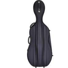 Picaldi BGC1600-BLACK Siyah Çello Kutusu | Darbeye Dayanıklı Sert Kabuk Tekerlekli Mekanizma ile Güvenli ve Kolay Taşıma