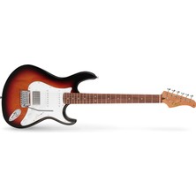 Cort Endonezya Cort G260CS 3ts Elektro Gitar | Duncan Design Manyetikler - 3 Ton Sunburst