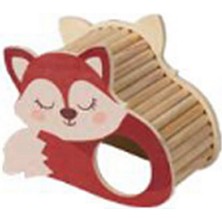 Snmswrld Pawise Ahşap Kemirgen Yuvası Kirpi