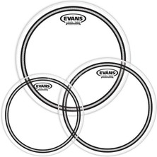 Evans ETP-EC2SCLR-F EC2S Clear Tom Deri Seti (Fusion - 10-12-14)