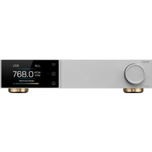 Topping Audio 01 0014 D70 Pro Sabre Hifi Dac Bluetooth Dönüştürücü (Gümüş) | ES9039SPRO Amiral Gemisi Çip Renkli Ekran