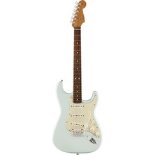 Fender 0177110772 Limited Edition American Professional Iı Stratocaster (Sonic Blue) | Roasted Sap Gülağacı Klavye ve Nostaljik Sonic Blue Cila