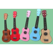 Hawiian XU21-1-RD Soprano Ukulele (Kırmızı) | Parlak Kırmızı Kaplama Kolay Basılan Perde Yapısı Eğlenceli Başlangıç Seti