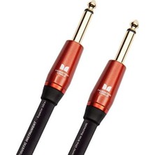 Monster Cable 12 0004 Acoustic Enstrüman Kablosu (6.4mt Düz-Düz) | Akustik Gitarlar Için Doğal ve Sıcak Ton