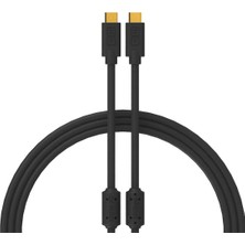 Dj Techtools 04 0051 Chroma Cable Usb-C To C Dj Kablosu (2mt Siyah) | Esnek Yapı Kırılmaya Karşı Dirençli Kablo