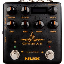 Nux Naı-5 Optima Air Akustik Simülatör & Preamp (Profesyonel - Ir Loader) | Akustik Gitar Ir
