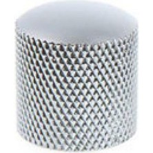 Valencia MNB2CR Kubbeli Potans Düğmesi Krom (Tırtıklı) | Metal - Kaydırmaz Yüzey - Krom