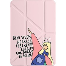 Adasena Huawei Matepad 11.5 S 2025 Kılıf Uyku Modlu Kalem Bölmeli Desenli Standlı Doğru Seçim