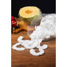 Noyiska 100 Adet Yeniden Kullanılabilir Gıda Saklama Kâse Tabak Tencereler Için Ayarlanabilir Gıda Bonesi