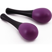 Manuel Raymond M13PU Marakas Orta Boy (Mor) | Dayanıklı Plastik Gövde Tok Ses