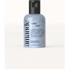 Amande Satin Oud ve Amber Kokulu Parfümlü Duş Jeli 50ML I Vegan Formül
