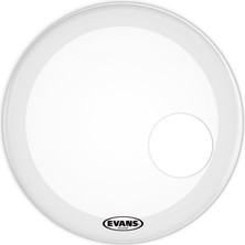Evans BD20RGCW Resonant Frosted Coated Bas Davul Derisi (20 Inç - Beyaz)
