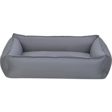 Snmswrld Pet Comfort Golf  Antrasit Köpek Yatağı  M 75X60CM