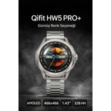 Qifit Hw5 Pro+ Amoled Ekran Akıllı Saat | Chatgpt Destekli | Yerel Müzik  | Uzun Pil Ömrü | Çoklu Spor Modu