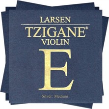 Larsen 631392 Tzigane Medium Keman Teli Seti | Çingene Müziği Sıcaklığında Karakteristik Tonlar Zengin Harmonikler ve Yumuşak Çalım