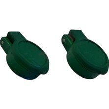 Peren Traktör 2 Adet Yeşil Renk Traktör Hidrolik Jak Yaylı Toz Kapağı New Holland, Ford, Case