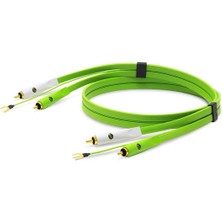 Neo Created by OYAIDE Elec. Neo Created By Oyaıde Elec. 03 0118 D+ Rca Class B Turntable Dj Kablosu (1.0 Mt)  | Pikap Topraklamalı Gürültüsüz Vinil Sesi