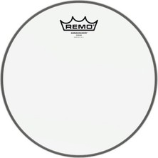 Remo BA-0310-00 Ambassador Clear Davul Derisi (10") | Şeffaf Parlak Tom Sesi