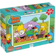 Renklime Kral Şakir Puzzle 200