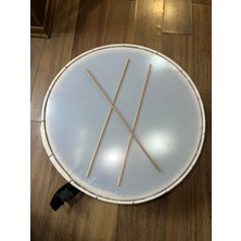 Karin Dç Doğal Ahşap Davul Çırpısı | Geleneksel Vurmalı Çalgılar Için Ideal Ergonomik Sap Yapısı Dayanıklı ve Hafif