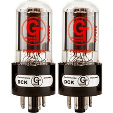 Groove Tubes 5550113539 GT-6V6-S Med Duet Power Lamba (Eşleştirilmiş Ikili) | Deluxe Reverb Gibi Amfiler Için Klasik 6V6 Tonu