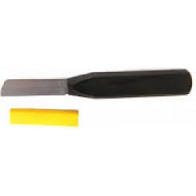 Chiarugi AC.167 Obua Kamış Düz Bıçağı | Yüksek Karbonlu Çelik ile Hassas Kesim Kamış Yapımı Için Profesyonel Luthier El Aleti